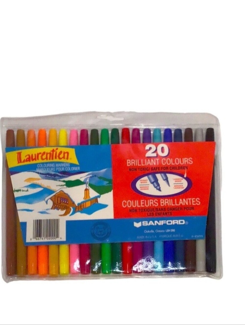 🦄 Laurentien 20pk Markers Brilliant Colours NWOT